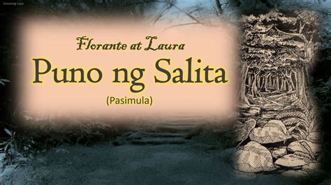 Florante at Laura Puno ng Salita .